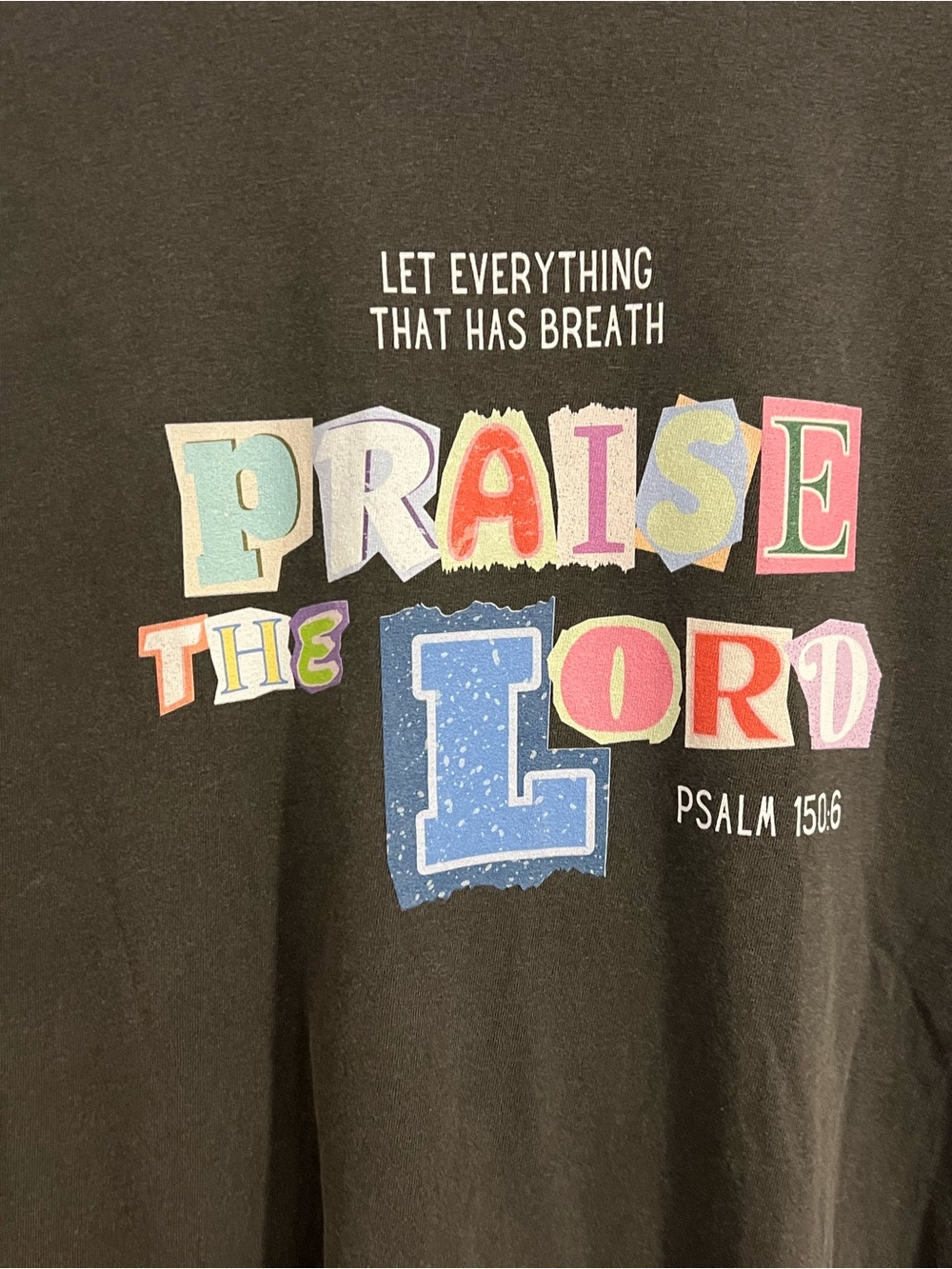 Comfort Colors Psalm 150:6 "Praise The Lord" Graphic - Picture 2 of 4